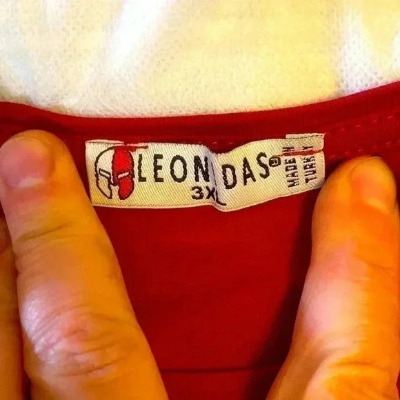 LEONIDAS SPORTWEAR COTTON T-SHIRT WITH UNIQUE PRINT NEW CONDITION - Picture 5 of 6